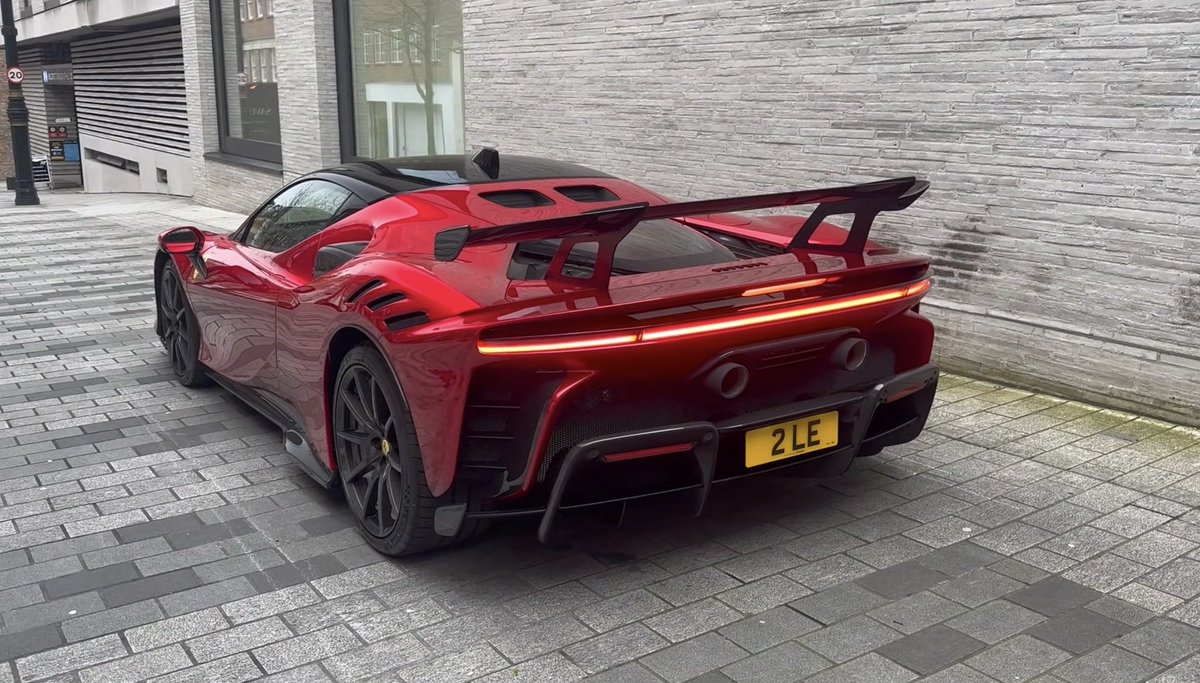 The first Ferrari SF90 XX Stradale has finally set wheels on the London tarmac and everyone stopped and stared. One less in the world after one of the 799 was totaled in a crash on a motorway in Finland last year.