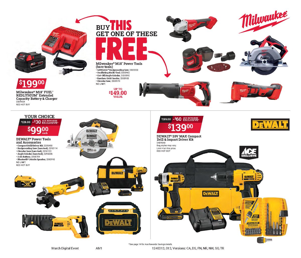 RockinghamCoop's tweet image. Our March Sale event has been EXTENDED through Saturday, March 30th!

Check out the deals you can take advantage of to SAVE going into spring at your local Rockingham Cooperative Ace Hardware location!