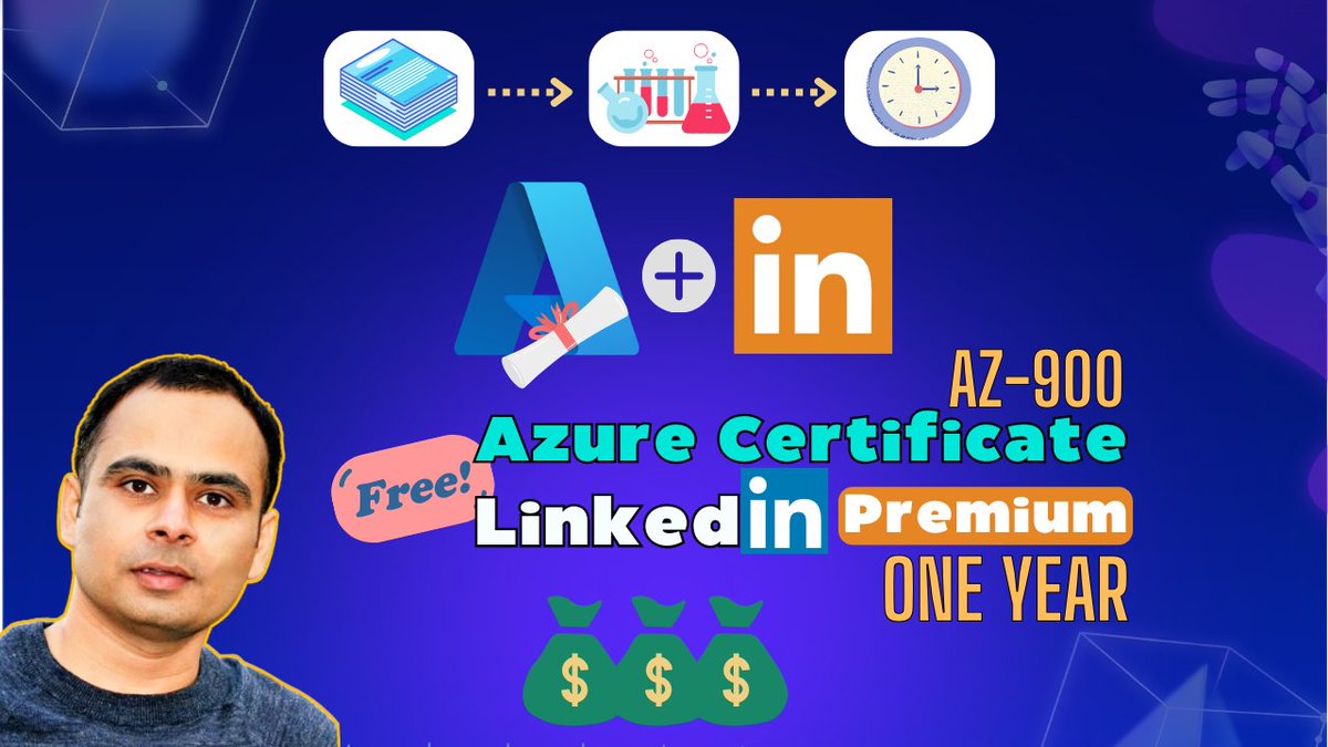 youtu.be/OeSIaosoMM0

AZ-900 Free Certificate and Free 12 Month LinkedIn Premium Voucher #azure #linkedin
PERKS:
1. 12-month LinkedIn Premium Voucher
2. Certificate of Completion

#azure #linkedin #freecertificate #voucher #free #examquestion