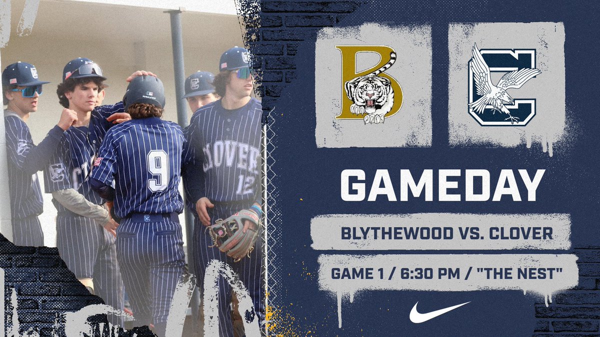 Varsity takes on Blythewood tonight at 'The Nest!' First pitch is set for 6:30 PM! Come out and support these awesome young men!