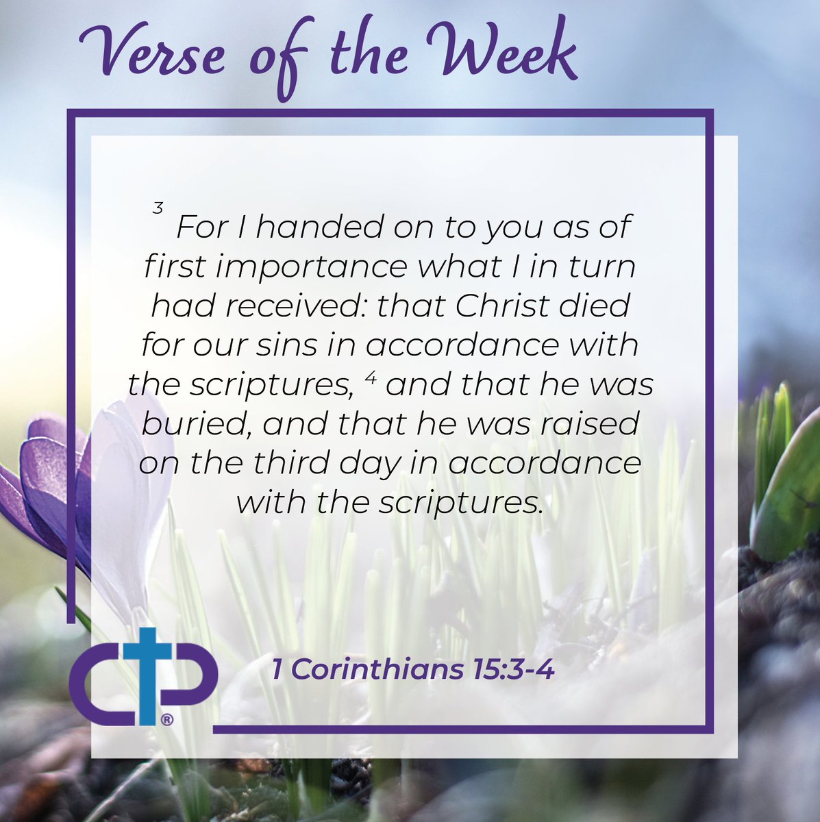 #VerseoftheWeek #HolyWeek