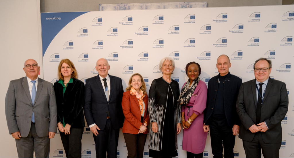 🇪🇺We're delighted to host the first 2024 edition of the Climate & Environment Advisory Council chaired by @ecb President Christine @Lagarde, with EIB President @NadiaCalvino, VP A. Fayolle and eminent members. This is a key moment to tackle #climatechange in Europe and beyond🟢