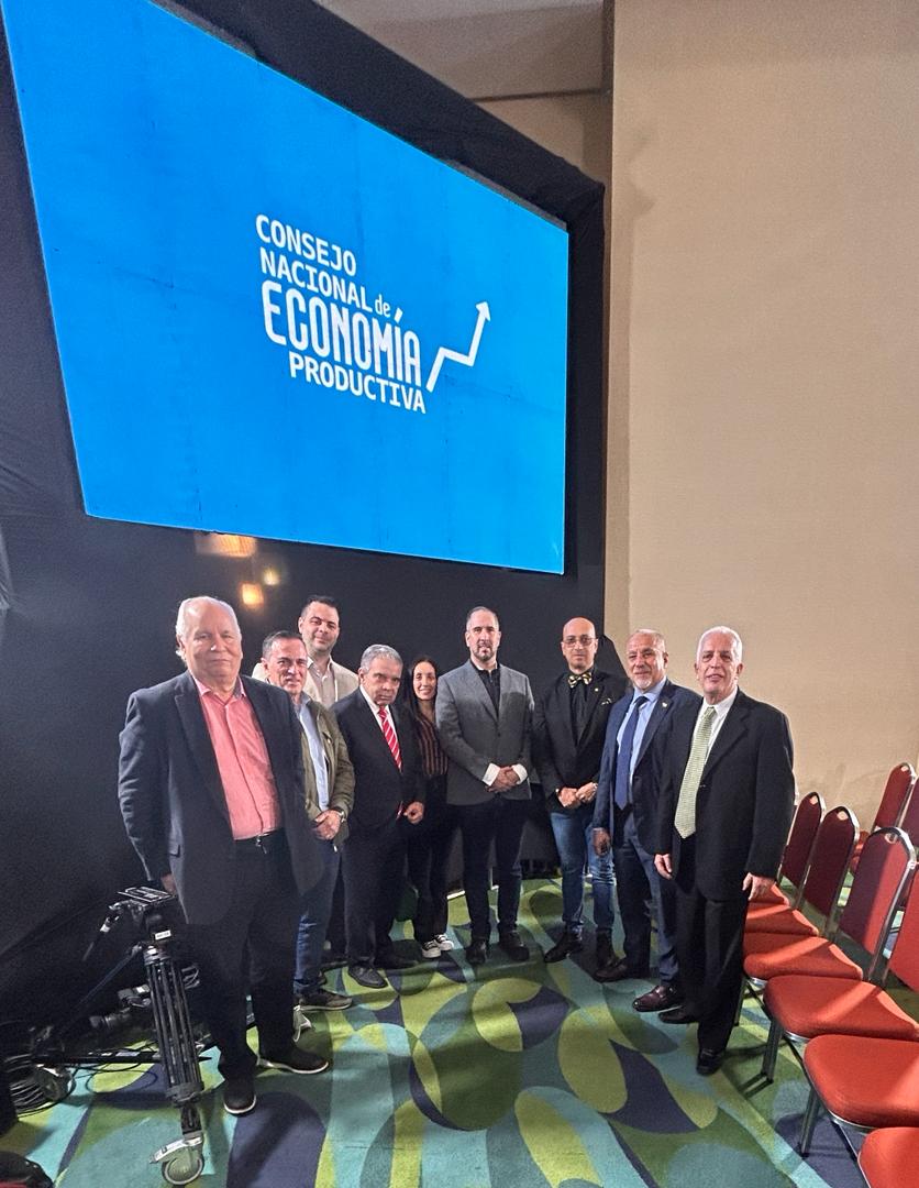 Cavecom-E estuvo presente en el *Consejo nacional de economía productiva*, donde se trataron las 7 transformaciones, entre ellas : La diversificación  y crecimiento de nuestra economía y el
Rechazo contra las sanciones a Venezuela.