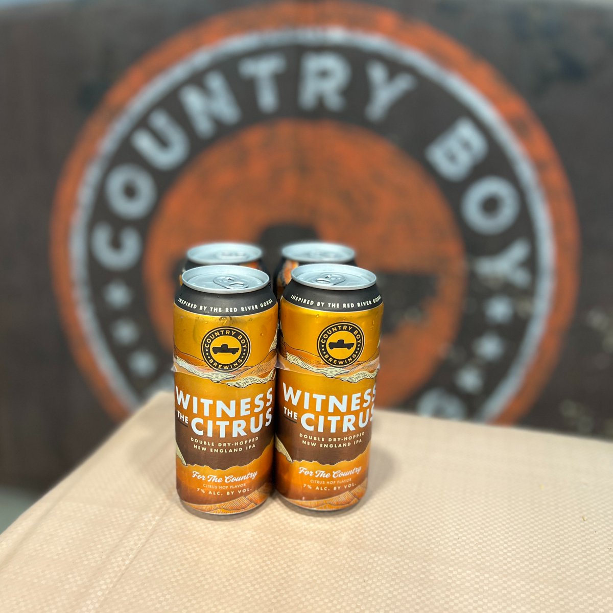 Brewed with Citra, Mosaic and Centennial hops, and inspired by the Red River Gorge, Witness the Citrus is packed with flavor. Grab a four pack of this hazy New England Style IPA today!