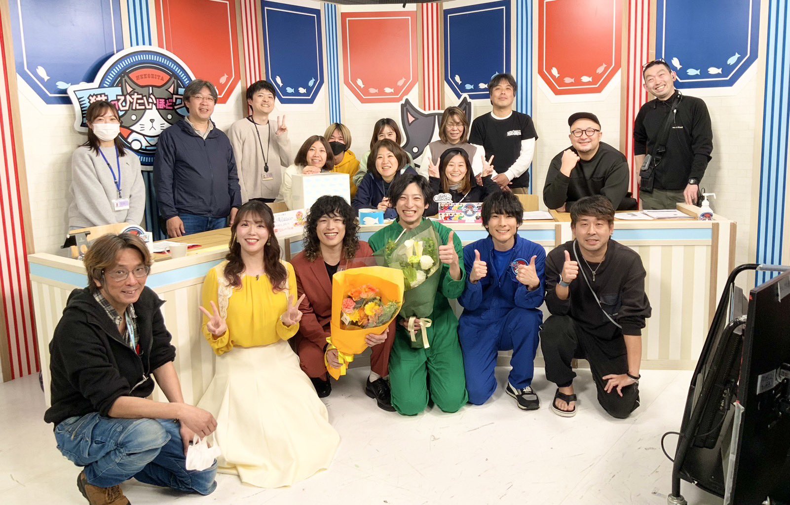 猫のひたいほどワイド 猫ひた ラッフル グッズ 岡田翔大郎