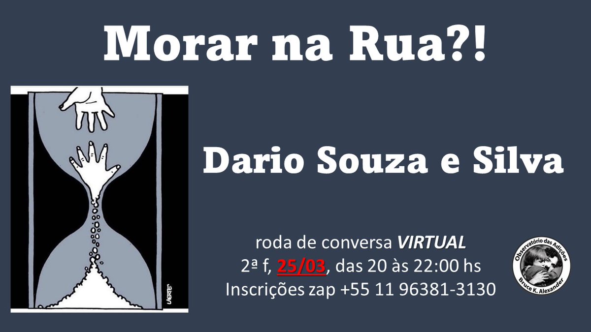 JTabw's tweet photo. Hoje 25/03 tem #RodaDeConversa VIRTUAL com Dario Souza e Silva, das 20h as 22h inscrições whatsapp 11 96381-3130 #Brasil #Br #NucleoDeInclusãoEReflexão #NIR #Twitter #Inclusão #Reflexão #Esquerda #PSOL #Socialista https://t.co/KelQf1g6m7