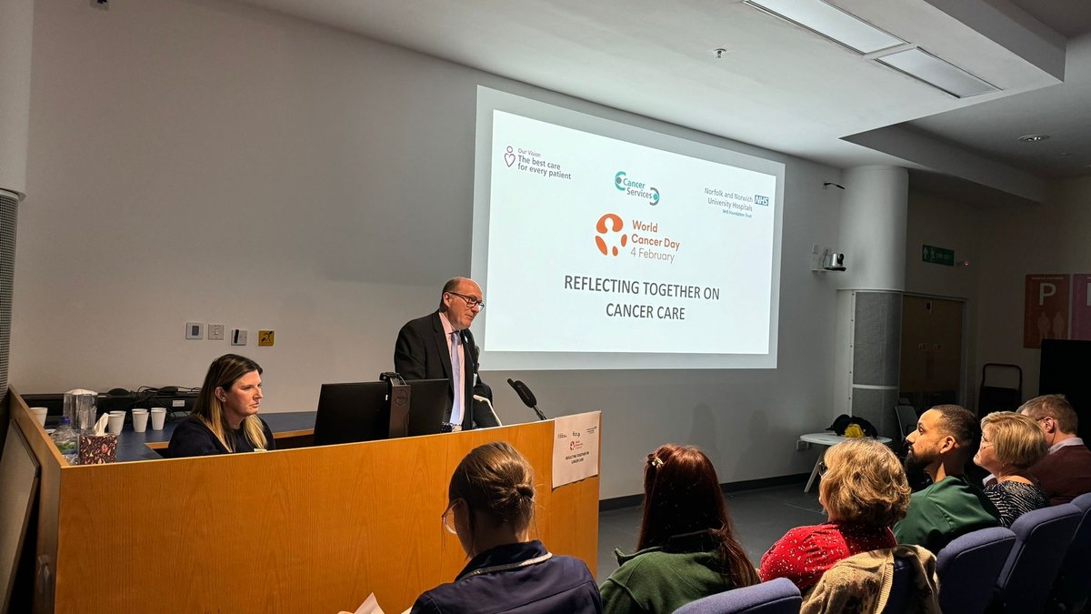 Our Cancer Services team marked World Cancer Day with an event where they followed a fictional patient through the cancer process to understand what happens when someone is referred to us. The talk was filmed and four short videos are now available at rb.gy/y0idmq