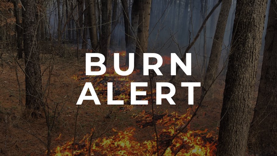 Natural Resources staff will be conducting a controlled burn at McDowell Nature Preserve today (3/25) beginning at 11 a.m. Smoke will affect air quality in the area. For more information on prescribed fire, visit meck.co/3SoHYrs
