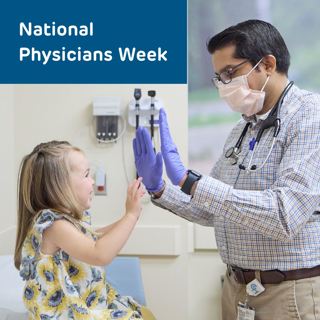 It's National Physicians Week! This week we celebrate the incredible healthcare heroes at CHOP. Thank you for your unwavering dedication, compassion, and expertise in caring for patients. 🩺💙 Drop a comment below to celebrate a physician! #NationalPhysiciansWeek #NPW2024