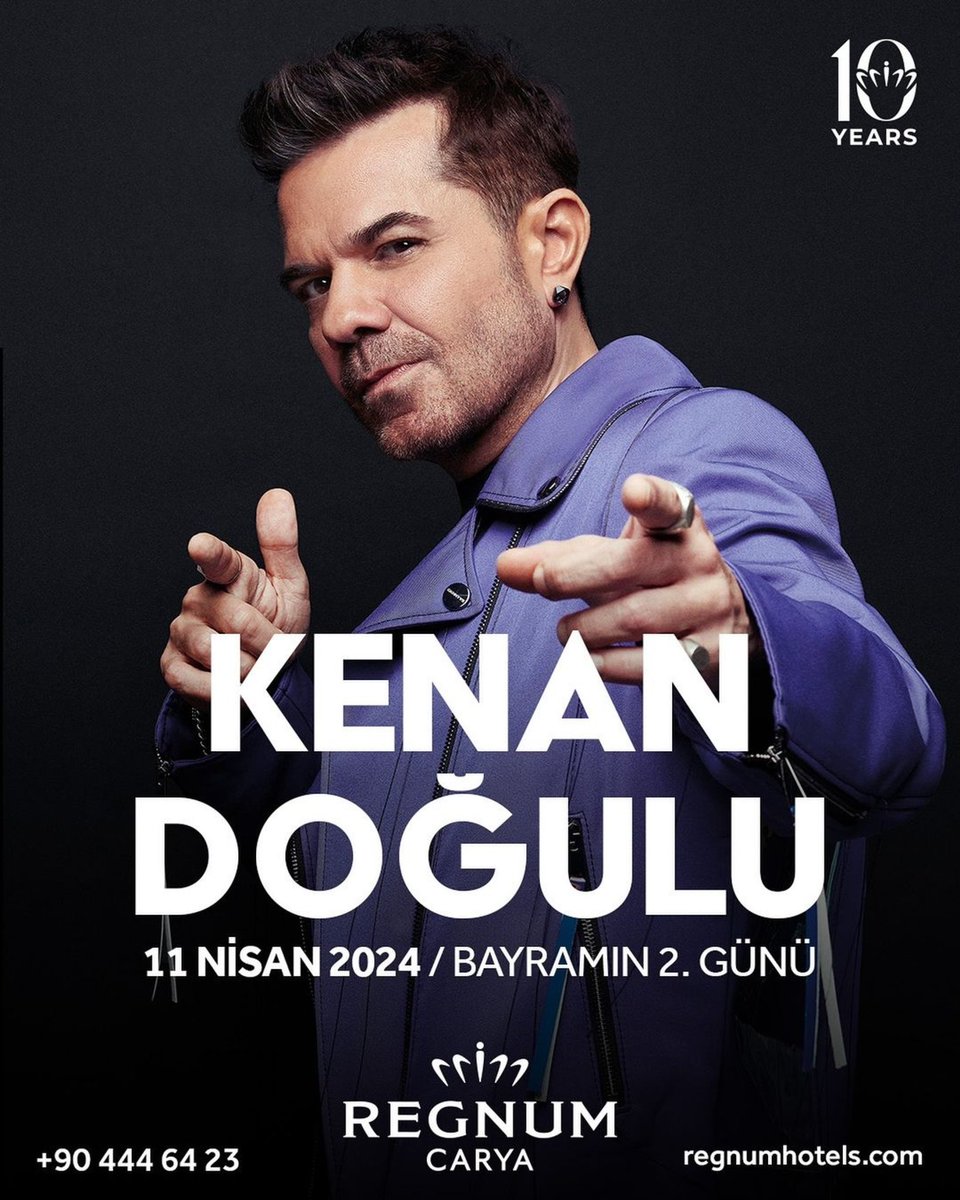Kenan Doğulu (@kenandogulu) on Twitter photo Antalyaaaaa 🌞✨✨ Baharın ilk konseri için yanına geliyoruz 💫 Hazır mıyız??? 📢 11 Nisan’da <a href="/regnumcarya/">Regnum Carya</a> ’da buluşalım mı? Yağmur yağmazsa dışarıdayız ☀️ Bayram havasında bekliyoruz 💛 Antalyaaaaa 🌞✨✨ Baharın ilk konseri için yanına geliyoruz 💫 Hazır mıyız??? 📢 11 Nisan’da <a href="/regnumcarya/">Regnum Carya</a> ’da buluşalım mı? Yağmur yağmazsa dışarıdayız ☀️ Bayram havasında bekliyoruz 💛