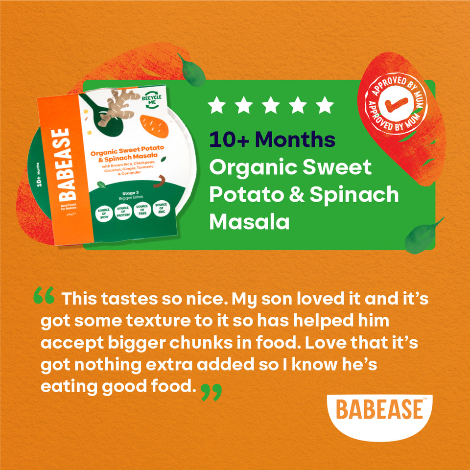 Here's what one parent had to say about our stage 3 meals. 🌟😊 #review #feedback #weaning