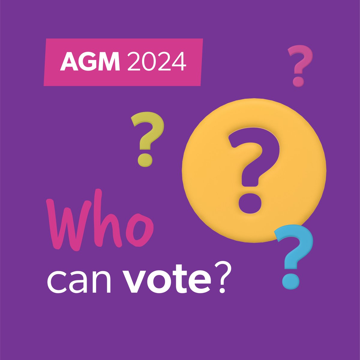 If you are at least 18 years old, and have either £100 in an account with us, or left on your mortgage then we'll be in touch about how you can vote at our AGM. See the details at cambridgebs.co.uk/more/news-and-…