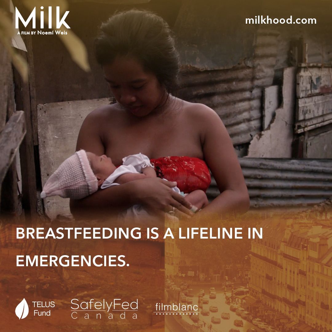 During times of crisis, breastmilk is a cost effective resource that offers numerous benefits for infants &amp; children. To learn more about the importance of breastfeeding during emergencies join us for a FREE screening of #MILKTheFilm &amp; a panel discussion: buff.ly/3rgg9Ir.