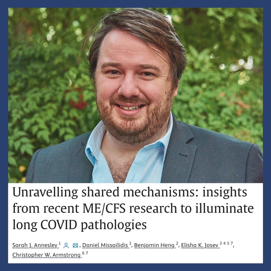 We are excited to share a new OMF supported publication from Christopher Armstrong, PhD, and colleagues: 'Unravelling shared mechanisms: insights from recent ME/CFS research to illuminate long COVID pathologies.' #MECFS #pwME #LongCOVID Learn more 👉 ow.ly/FQue50QYQ9b.