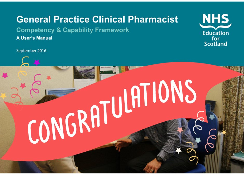 Congratulations to all the GPCPs recently accredited in GPCP Framework Domains 1 & 2. We had 22 pharmacists accredited at Advanced Level 1 and 3 accredited at Advanced Level 2. Brilliant achievement by all!
