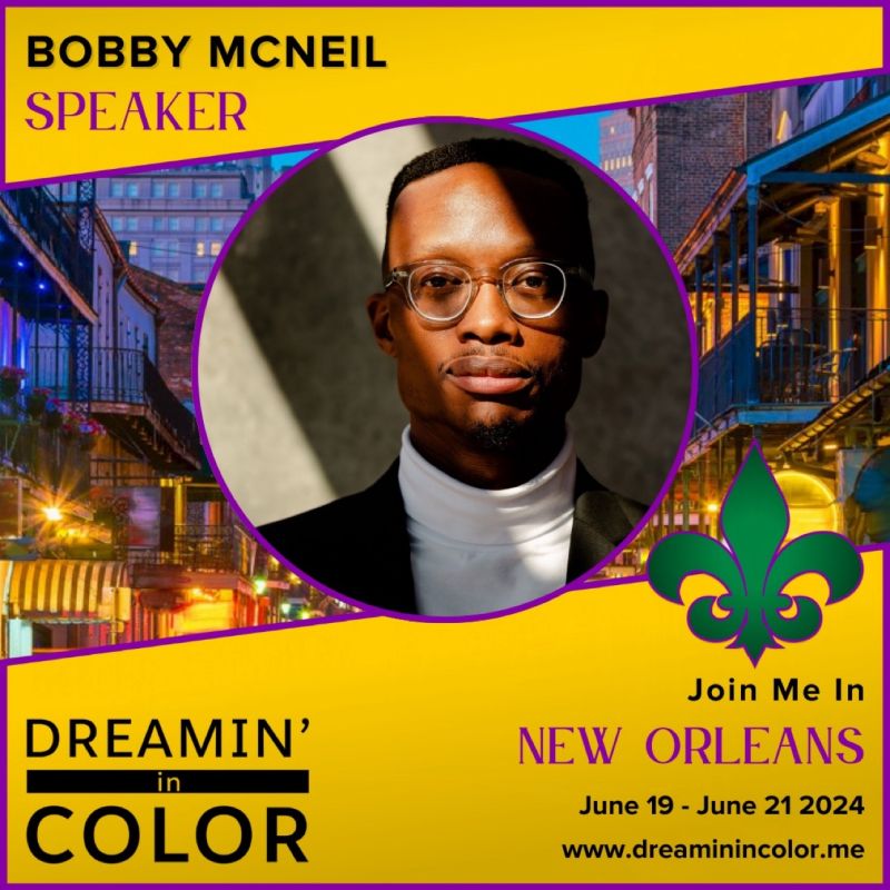 🚀 Ready to conquer interviews with confidence? Join me in New Orleans, June 19-21! Don't miss 'Shine Like a S.T.A.R. - The Ultimate Interview Prep Session' by @bobbymcneiljr . Practical tips, handouts, mock interviews, and more! Register at dreaminincolor.me #NewOrleans