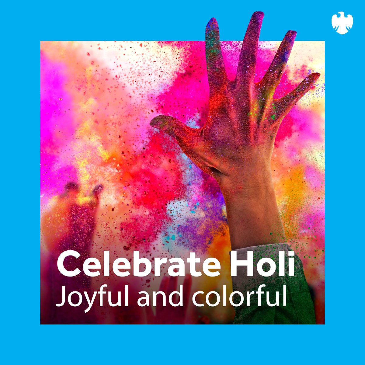 Happy Holi. Holi is the festival of color, laughter, and unity. Celebrate with a splash of joy, peace, and the triumph of good over evil. This is a time to create colorful memories and enjoy the company of friends and family.