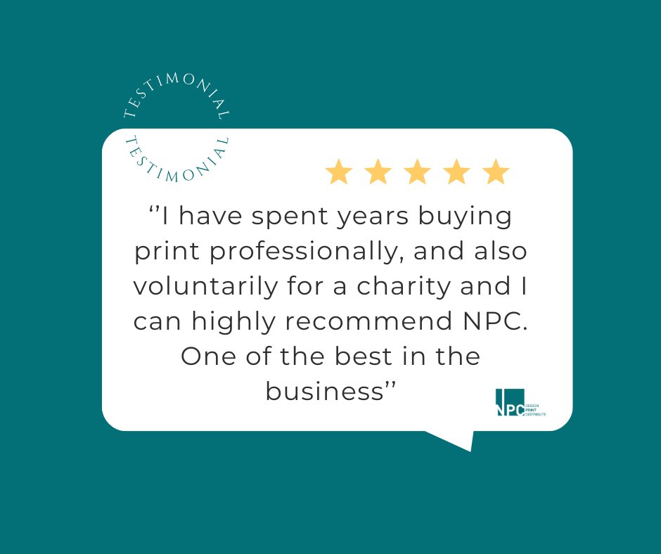Thank you to all of our lovely customers who have left us a review, we really appreciate your kind words! 🙏🏼

☎️ 01276783021
📧 enquiries@npcprint.co.uk
#marketingmaterials #printmaterials 
#professionalprinting #marketingprint #businesscards 
#businessleaflets #brochures
