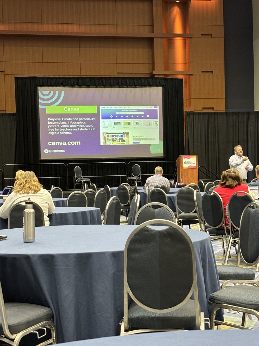 Day 3 Monday morning ⁦<a href="/ASCD/">ASCD</a>⁩ with ⁦<a href="/thomascmurray/">Thomas C. Murray</a>⁩ bringing energy, tools, and vision.