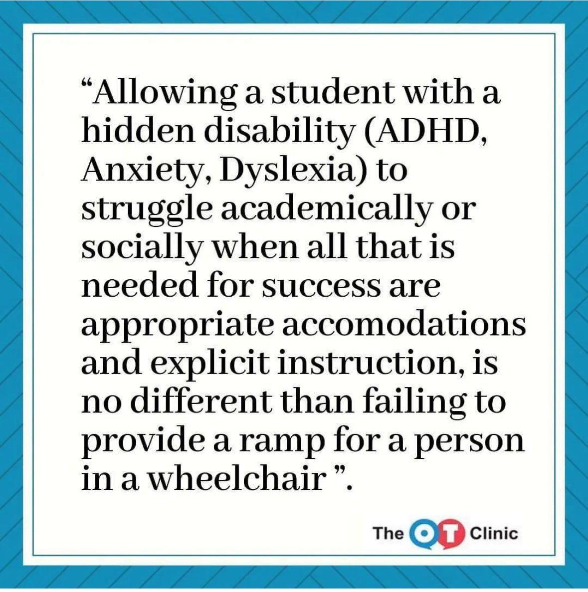 This! 
#adhd #schoolrefusal
#schoolanxiety #specialneeds #additionalneeds #sen #send #school #neurodivergent #neurodiversity #neurospicy #EBSA #notdefiant #schoolsfailingSEN #educatetheeducators
#ukschools #autismawareness #autistic #autism #EBSA #emotionallybasedschoolavoidance