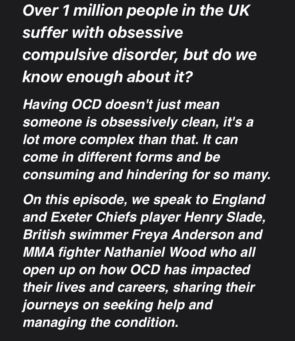Lynne Drummond ๐ (@lynne_drummond) on Twitter photo Don't forget to tune in to <a href="/SkySports/">Sky Sports</a> #podcast tomorrow from 6:00 am where i'll be talking about #ocd and #athletes <a href="/SWLSTG/">South West London and St George's NHS</a> @SWLSTGrunners <a href="/UniofHerts/">University of Hertfordshire</a> <a href="/CambUP_Psych/">Cambridge UP - Psychology & Psychiatry</a> <a href="/CUPBookshop/">Cambridge University Press Bookshop</a> Don't forget to tune in to <a href="/SkySports/">Sky Sports</a> #podcast tomorrow from 6:00 am where i'll be talking about #ocd and #athletes <a href="/SWLSTG/">South West London and St George's NHS</a> @SWLSTGrunners <a href="/UniofHerts/">University of Hertfordshire</a> <a href="/CambUP_Psych/">Cambridge UP - Psychology & Psychiatry</a> <a href="/CUPBookshop/">Cambridge University Press Bookshop</a>