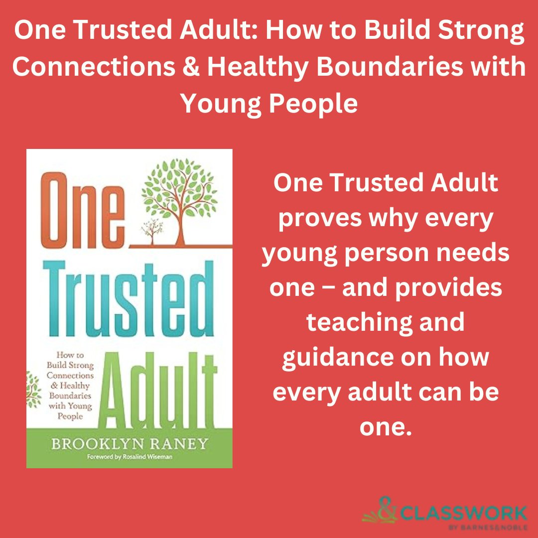 Today's #PDMonday, One Trusted Adult inspires all adults, to build strong connections, and in turn be present for the young people in their lives—and, in doing so, ensure that the kids in their care are growing into their greatest potential. Get your copy today!