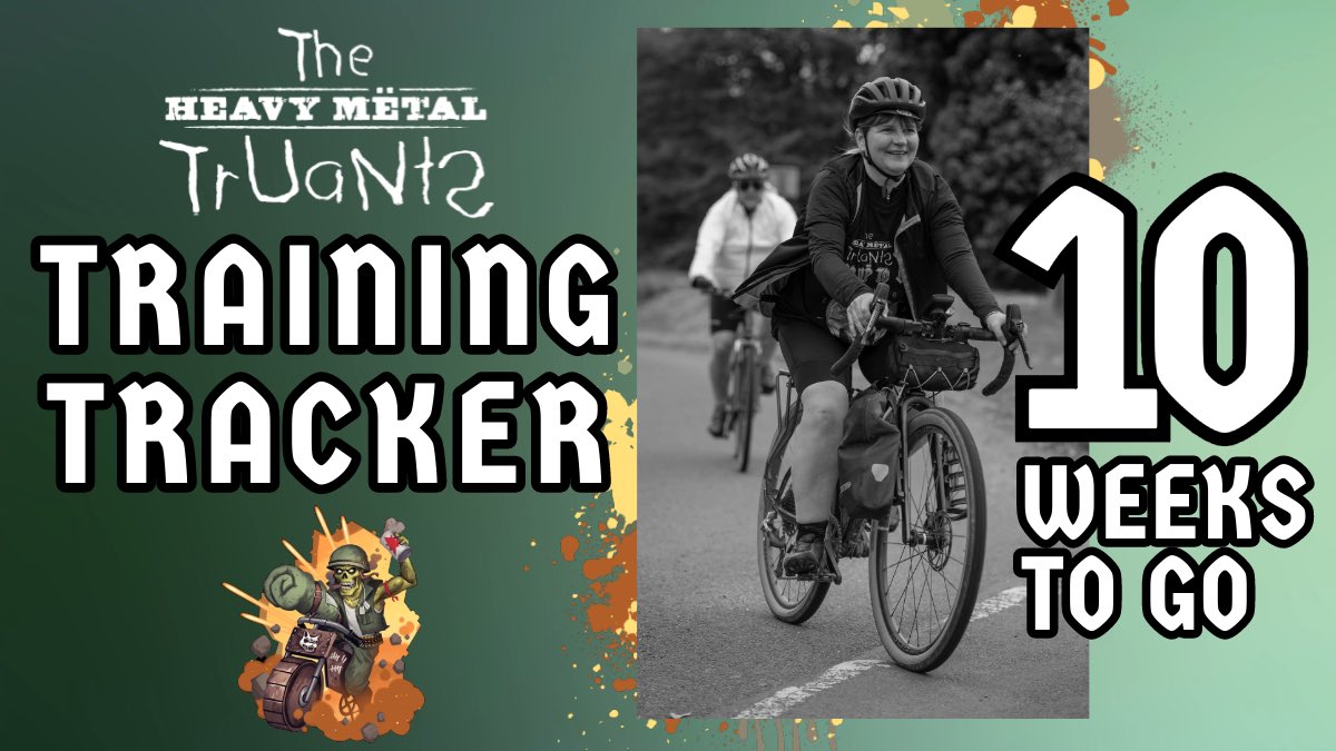 🤘 Heavy Metal Truants unite! 🤘

The ride to @downloadfest is just 10 weeks away! 😱 Whether you’re doing the virtual or physical ride, it’s time to rev up your training!

Share your progress in the comments below - let’s rock the journey together!

#HMTXII #HMTtrainingtracker