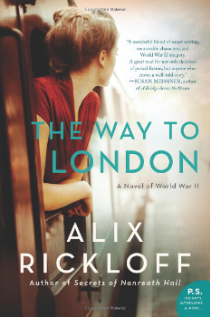 Author Lift: Alix Rickloff’s The Way to London. I loved this WWII story that follows prickly socialite Lucy in an adventure from Cornwall to London. A satisfying love story. Well worth a read. Available at amazon: shorturl.at/ehzGW