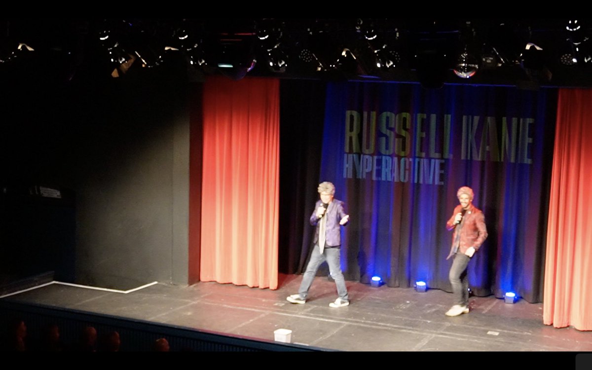 HallsofRid's tweet image. Great fun last night doing tour support for the awesome @russell_kane … you MUST go see Hyperactive when you can, awesome show! 
🎟️👉russellkane.co.uk/tour-dates/
Big thanks for all the nice messages we’ve had and not forgetting the brilliant @ChorleyTheatre  too 👏👏👏
