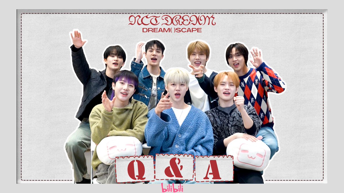 NCTsmtown_DREAM's tweet image. Smoothie Q&amp;amp;A for NCTzen!
Check out NCT DREAM's [Interactive Q&amp;amp;A] on bilibili now!

bilibili.com/video/BV1pA4m1…

#NCTDREAM #Smoothie
#NCTDREAM_Smoothie