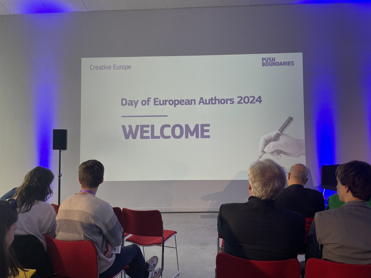 Excited to kick off this year’s #DayOfEuropeanAuthors at Leuven!