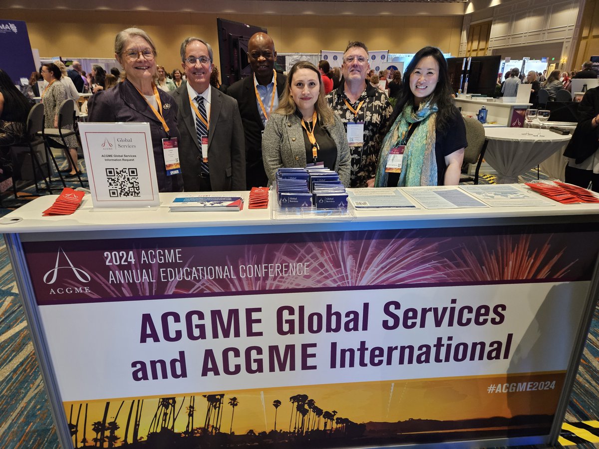 #ACGME2024 lived up to its reputation as the premier #GME event of the year! Here are some of #ACGMEI's highlights from the conference, especially the opportunities to network with your global peers! acgme-i.org/newsroom/ACGME… #MeaningInMedicine #MedEd #MedTwitter