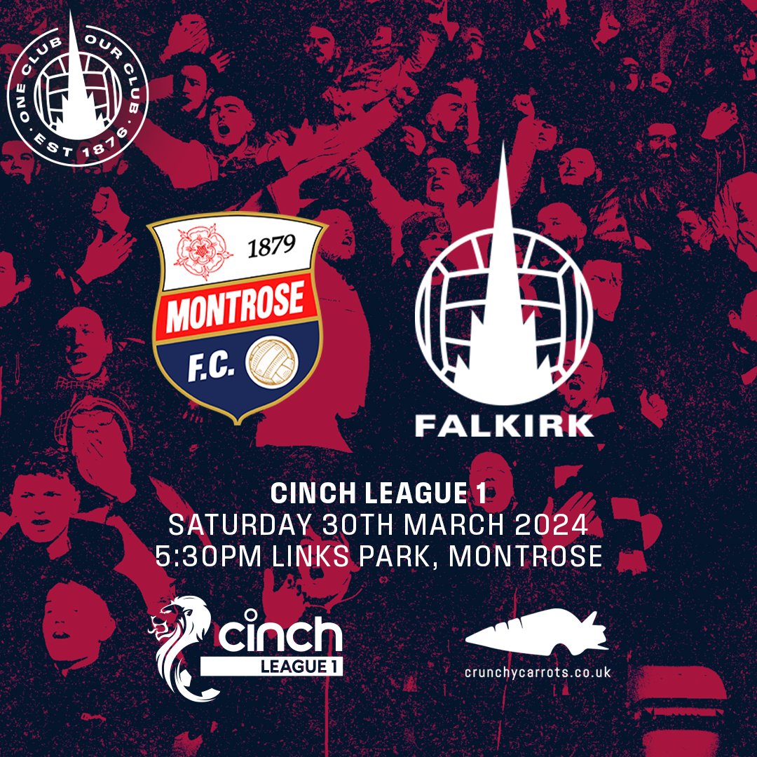 👏 1,789 Falkirk fans have already purchased their tickets for Saturday's  match against Montrose!

🏆 Three points would see John McGlynn's side secure the league title...

🎟 2,500 tickets are available, with 900 more able to be put on sale.

👉 montrosefc.ticketco.events/uk/en/m/e/mont…