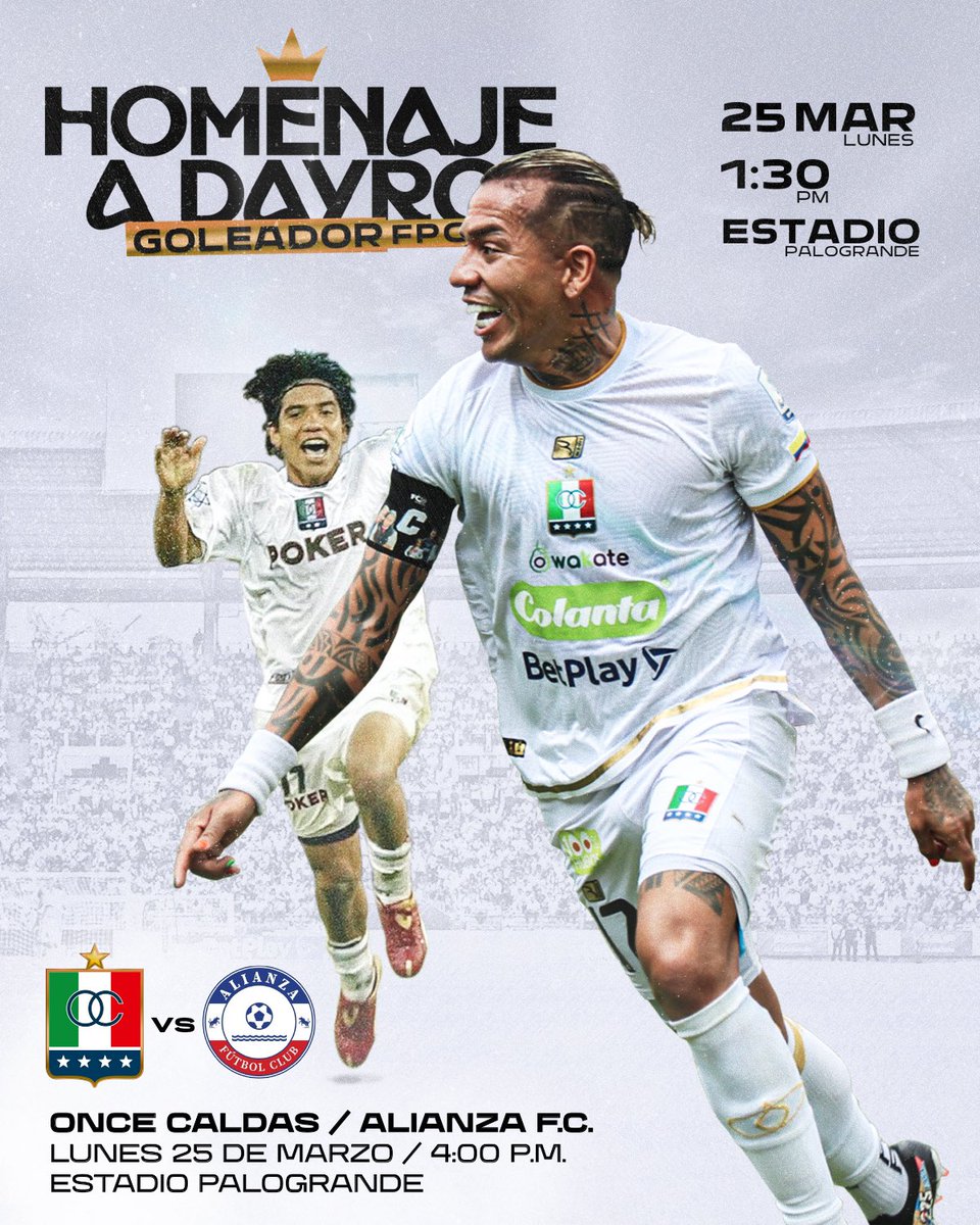 ¡BLAAAANCOS DÍAS! 🌤️ Hoy juega nuestro equipo, hoy recibimos a nuestro ídolo, hoy es día de ir a Palogrande ⚽️🏟️🇮🇹