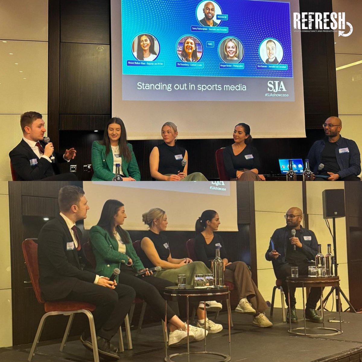 🤩 Refresh Sports Client, @Sanny_Rudra, hosting the SJA Showcase: Panel Discussion!