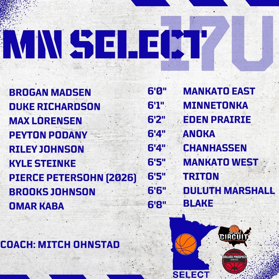 Minnesota Select Ohnstad. College coaches need to be on the look out. Going to be a fun spring with this group.