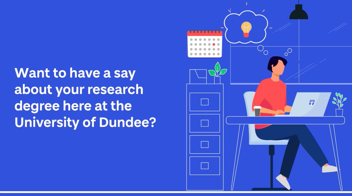 ATTN: PGRs @DundeeUni The Postgraduate Research Experience Survey (#PRES) has launched. Check your dundee.ac.uk email for a unique link to access PRES. This is your chance to have your say about your research programme.