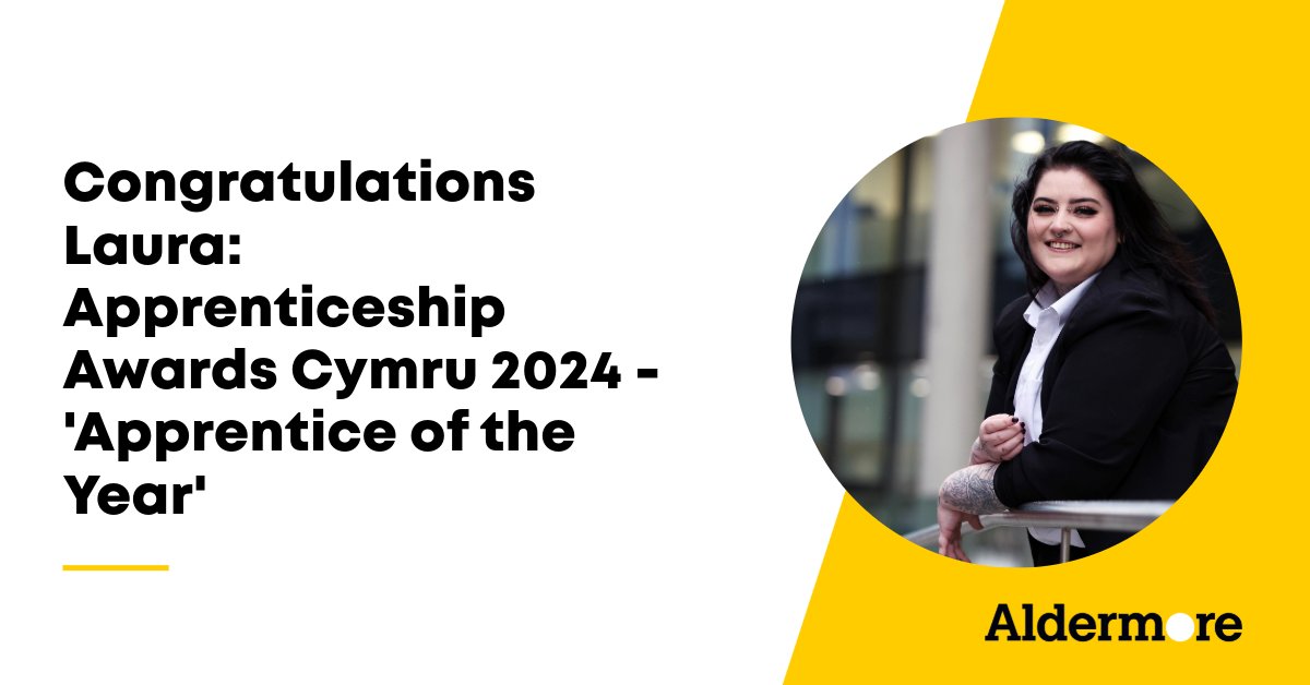 Congratulations to Laura Chapman for being named 'Apprentice of the Year' at the Apprenticeship Awards Cymru! We’re extremely proud of you 👏🎉 #ApprenticeshipAwards #TalentDevelopment #FutureOfWork #BackingYou