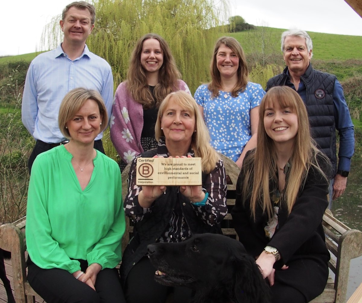 Absolute-ly delighted!🙌 😁 Big smiles from Team Absolute as we proudly pose with our #BCorp plaque. Using business as a force for good, we're on a mission to make a positive impact, one step at a time. Read more about our B Corp journey 👉 loom.ly/oiiIpJw #BCorpMonth