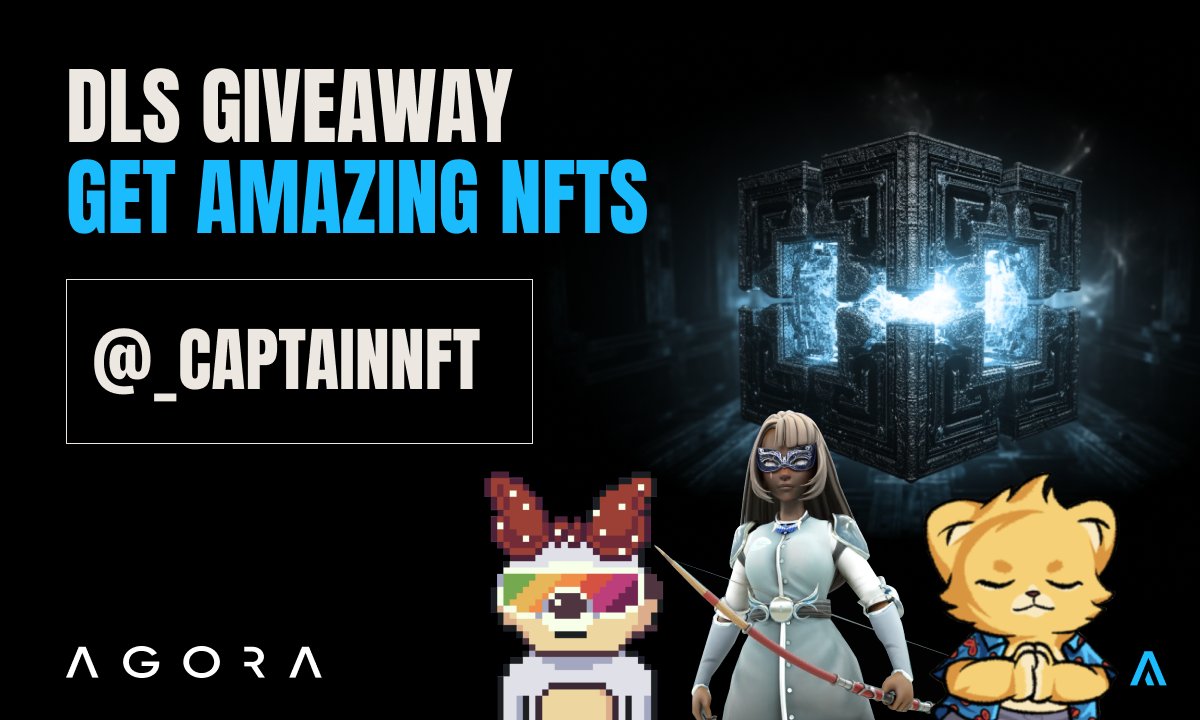 🚨 #Giveaway 🚨

🎁Gagne 2 Lootboxes du projet <a href="/AgoraDex/">CROWN & ADOT Community | $CROWN</a> 🎁

 @Agoradex a sélectionné pour vous les meilleures collections NFTs 👇

🦁 5 Yogapetz <a href="/yogapetz/">Yogapetz</a>
🐉 9 PixelMon <a href="/Pixelmon/">Pixelmon 🔺</a>
👨‍🍳 7 Genesis Bakers @butterexchange
&amp; des $AGA Tokens 💎

TOTAL REWARD : +100 K$ 🤑

Pour participer