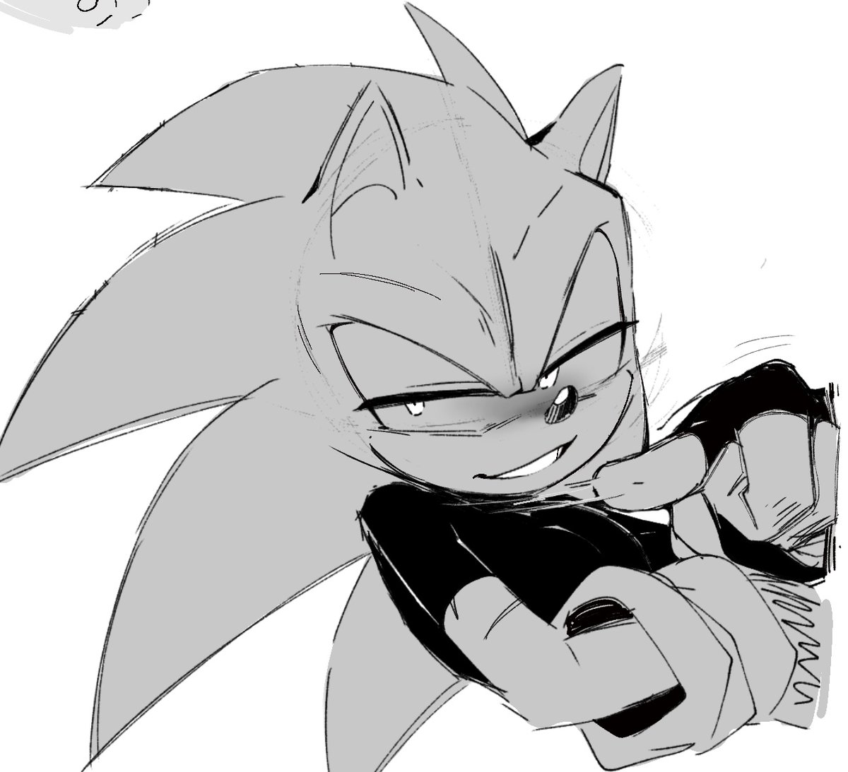 Sometime I like Sonic being cute and badass at the same time... 
#sonicau