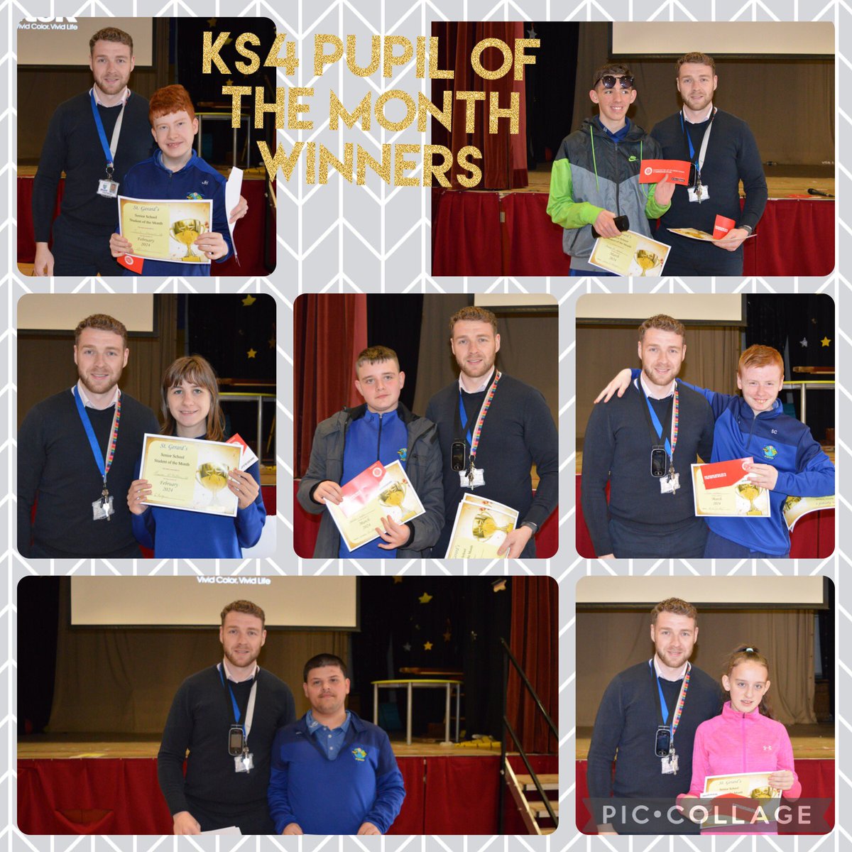 Congratulations to all our KS4 winners for February and March 🎖🥇🙌🏽