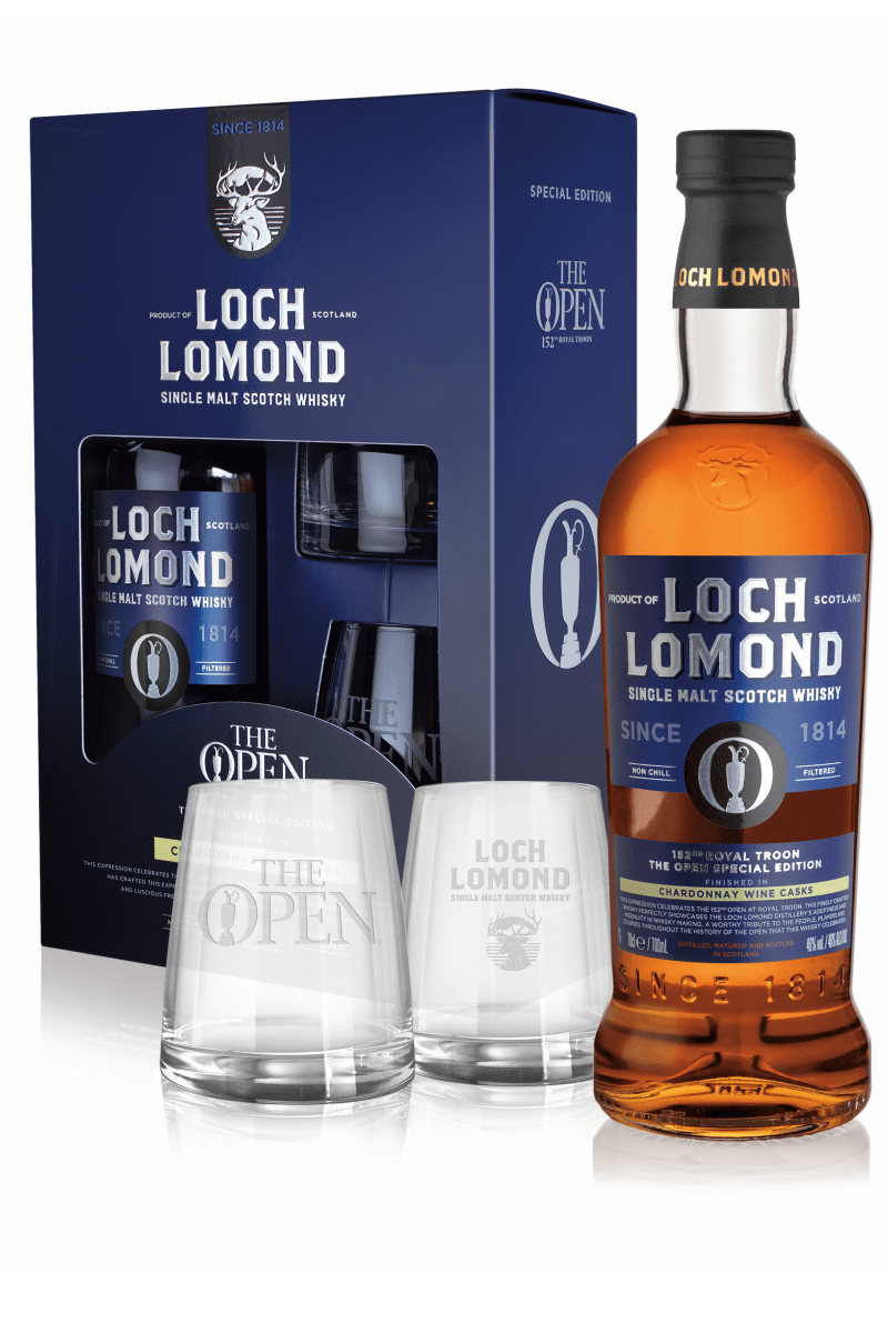 WHAT A PERFECT GIFT!
The Open Special Edition - 152nd Royal Troon- 2024
A range of casks were hand-selected for finishing in 1st fill  Chardonnay wine casks to complement the signature distillery style with  additional depth of flavour.
Non-chill filtered.
robbieswhiskymerchants.com/item/4091/www/…