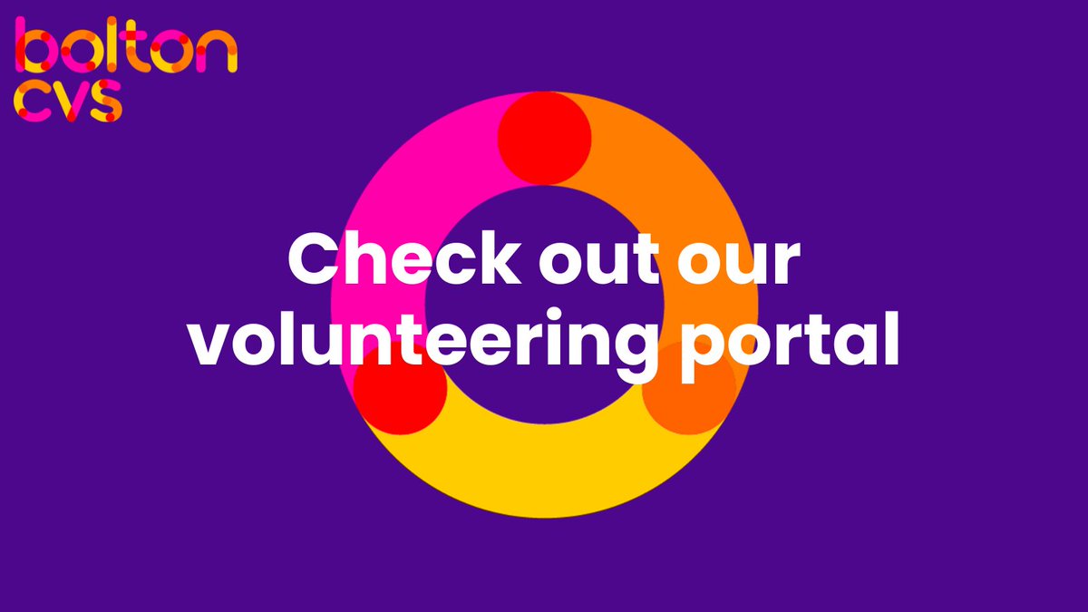 Have you had the chance to look at our volunteer portal? It has all the latest volunteering opportunities across Bolton - with an easy to use 'get in touch' feature so we can help support you on your volunteer journey💜 See more➡️ bit.ly/3SzaY1m