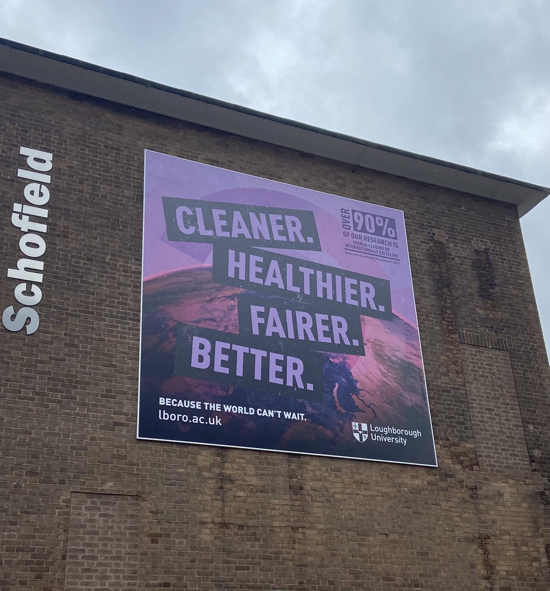 Never get tired of seeing the new brand campaign out in the wild starting with our own @lborouniversity campus, excellent work @freer_Ali @sarahjbostock and colleagues, for those interested in discovering more read @LboroVC blog: lboro.ac.uk/services/vco/s…