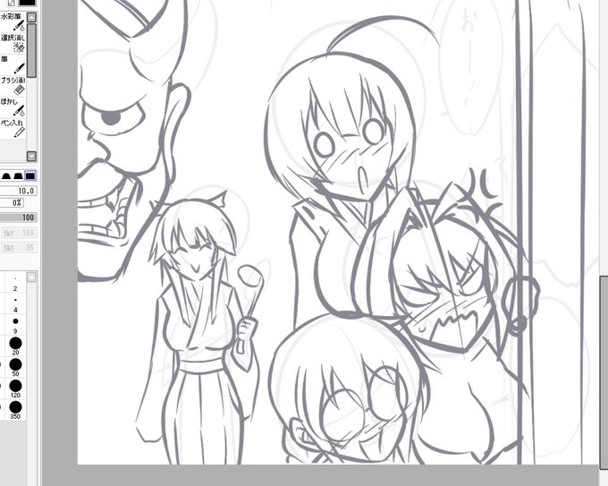 skebで描かせてもらってるもの☺️
この辺りの面子描くの懐かしすぎて感動した 