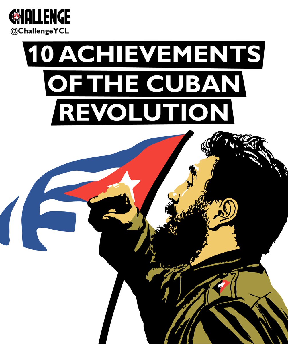 On 1 January 1959, Fidel’s forces seized control of Havana, ousting the corrupt US-backed dictatorship of Fulgencio Batista 🇨🇺 Cuba’s achievements since that day demonstrate the progress that can be made when people’s needs are prioritised over the greed of corrupt elites. (1/6)
