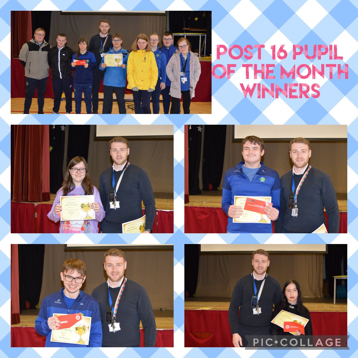 Well done to all our Post 16 winners for February and March. You are all superstars!!!🌟🌟🌟