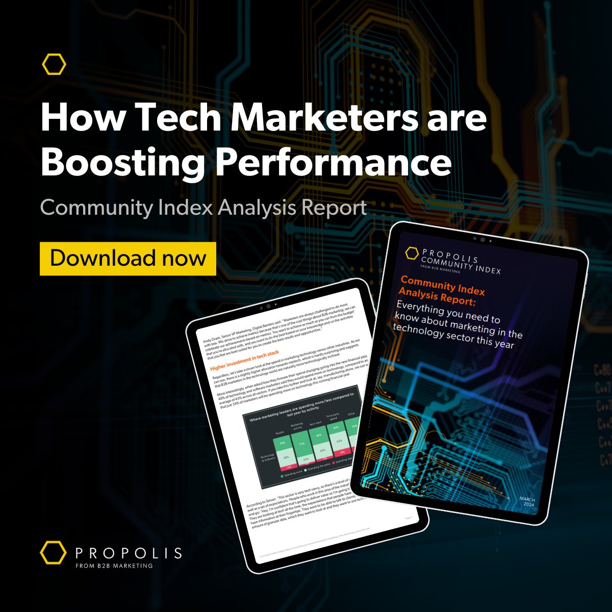 In the latest Community Index analysis report, we present you with real-time data on budgets, resourcing, and teams, providing a deeper understanding of how tech and software marketing are paving the way. Download a free copy of the report here: okt.to/a92wci