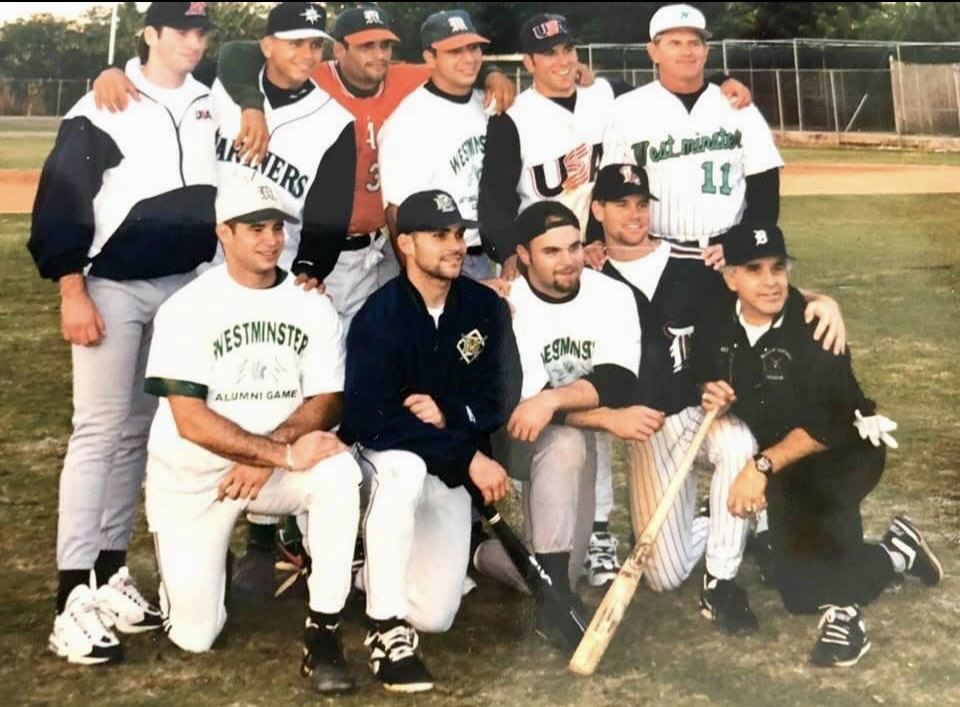 My 1992 Westminster National Champs in an Alumni game. 4 major leaguers and 7 pro players. One of the all time greats